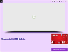 Tablet Screenshot of kshsrc.com